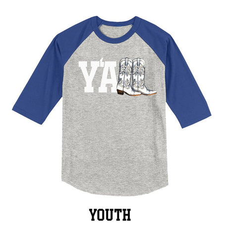 KY Y'all Boots Youth Raglan