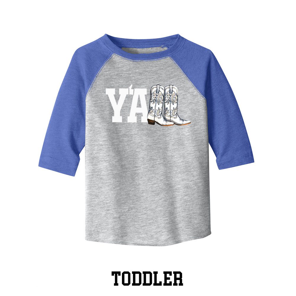 KY Y'all Boots Toddler Raglan