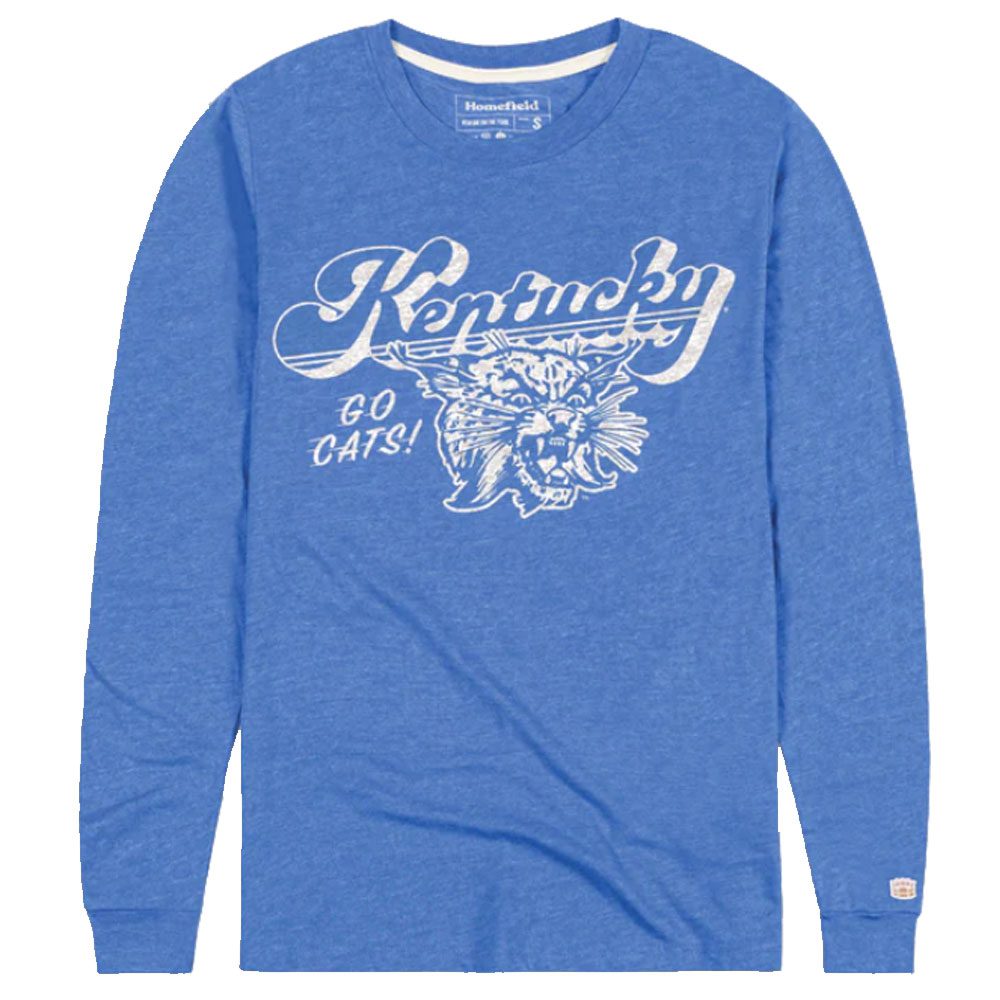 UK Vintage Wildcat Logo L/S