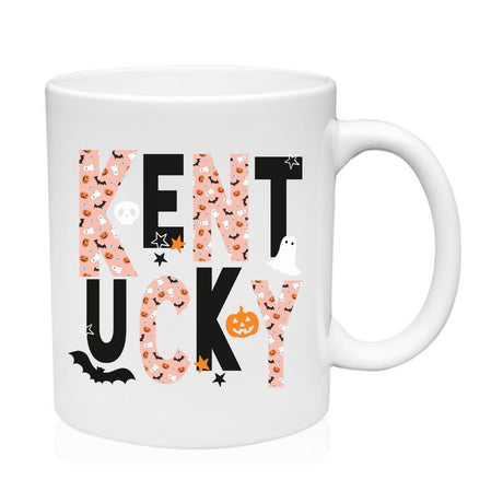 Kentucky Pink Halloween Mug