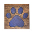 Paw Print Epoxy Coaster