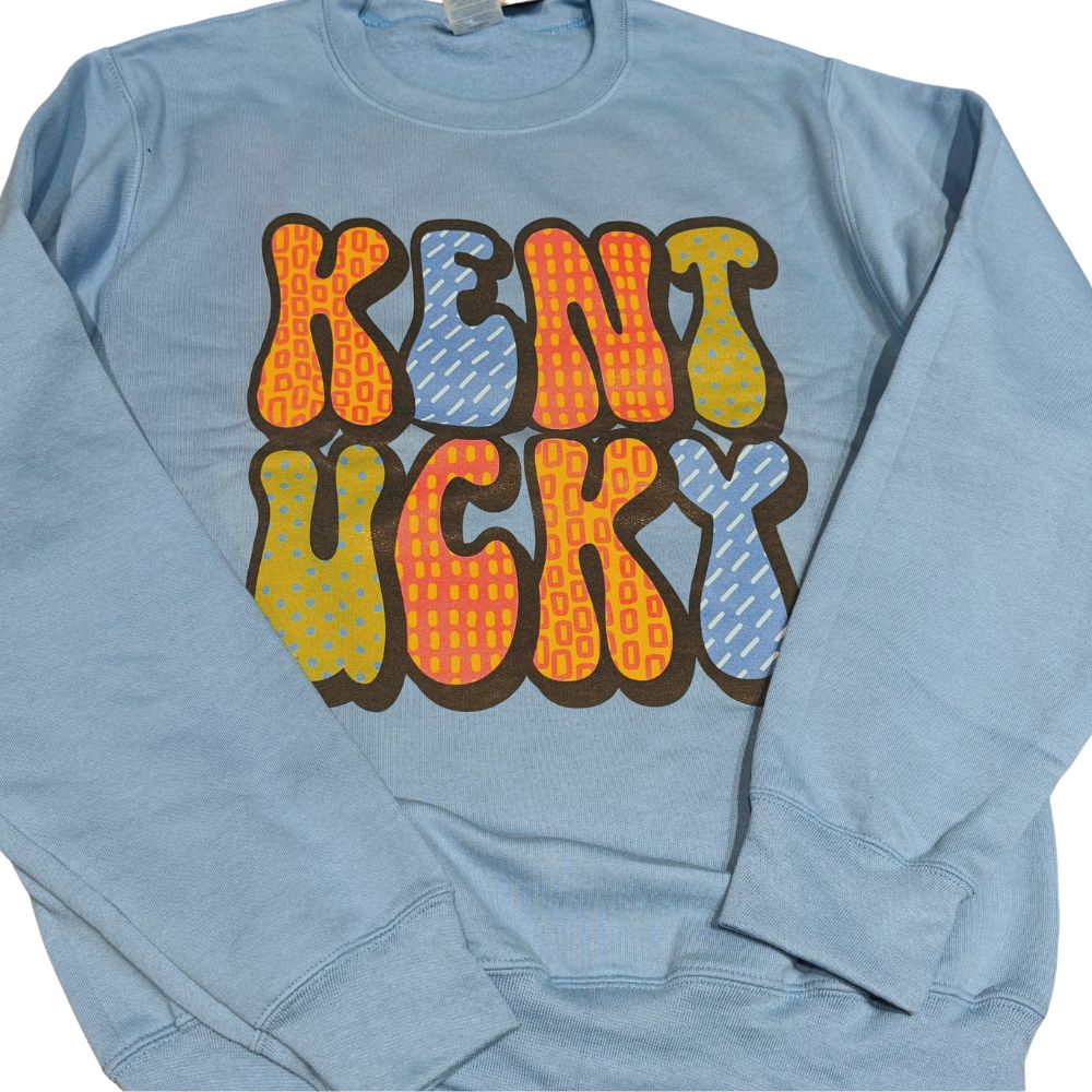 KY Retro Pattern Neons Crew