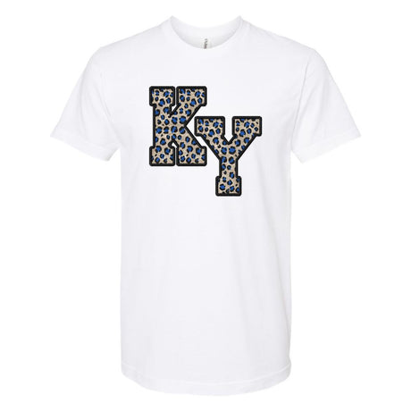 KY Leopard Initial Tee