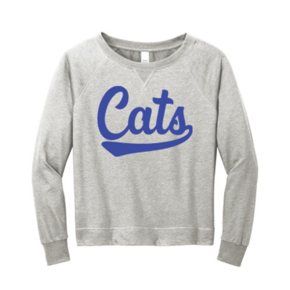 Cats Swish Long Sleeve Crew