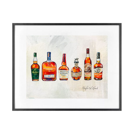 Abstract  Bourbon  11 x 14 Print