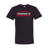 Louisville Split Football Short Sleeve T-Shirt