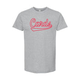 Louisville CARDS Outline Short Sleeve T-Shirt