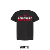 Louisville Split Football Kids T-Shirt