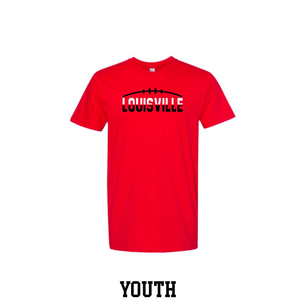 Louisville Split Football Kids T-Shirt