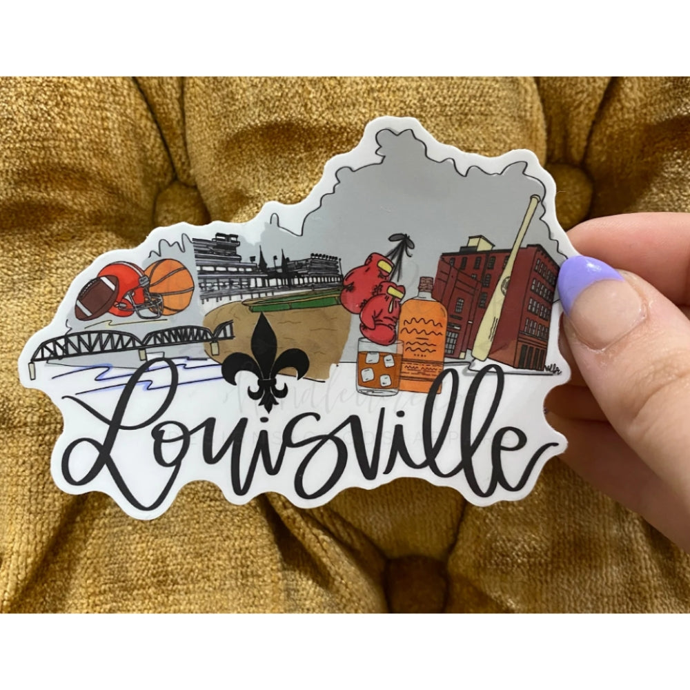 Louisville State Pride Sticker