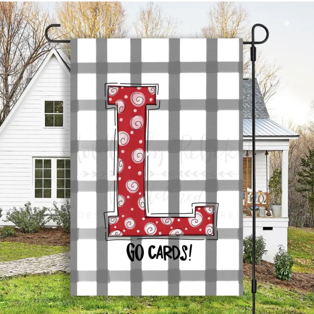 Louisville Go Cards! Garden Flag