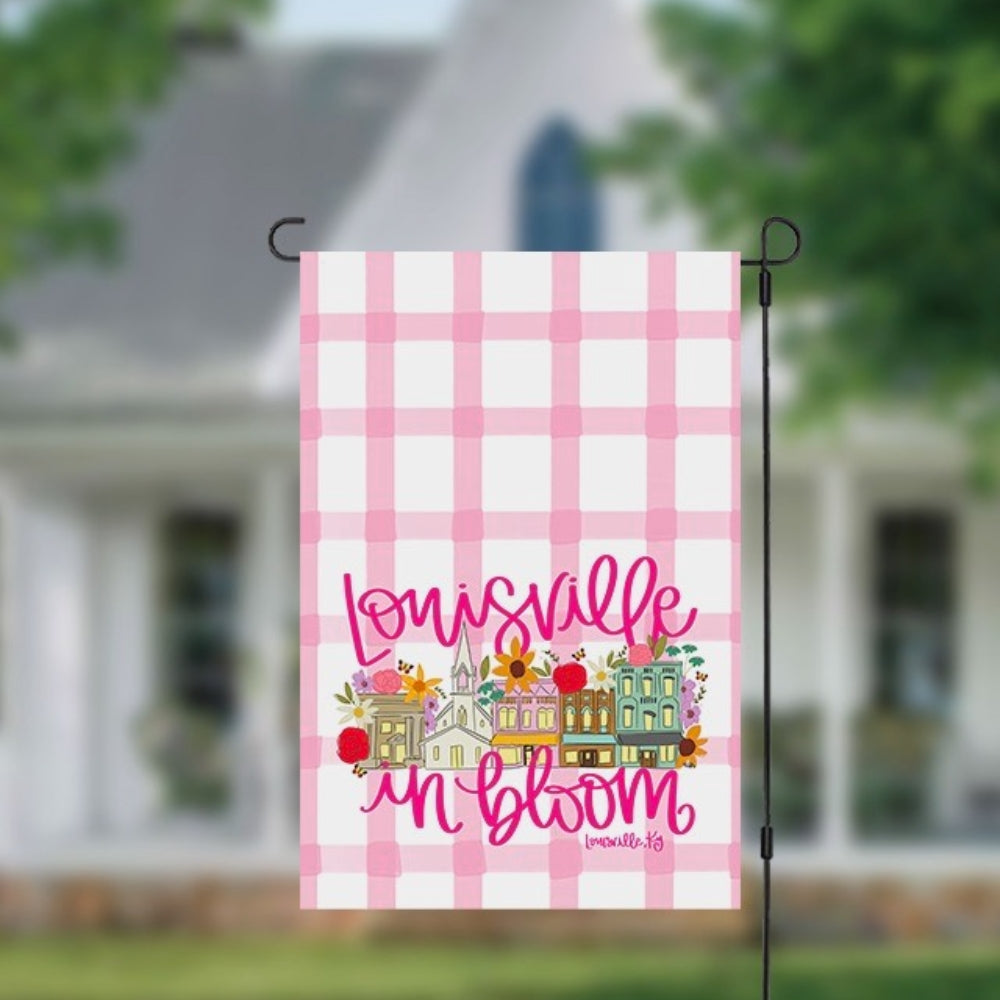 Louisville in Bloom Garden Flag