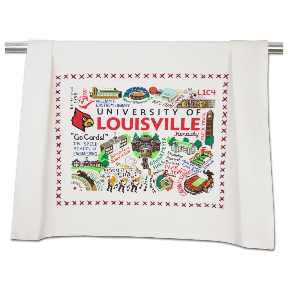 University of Louisville 20" x 29" Dish Towel