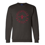 Louisville Kentucky Fleur De Lis Crewneck