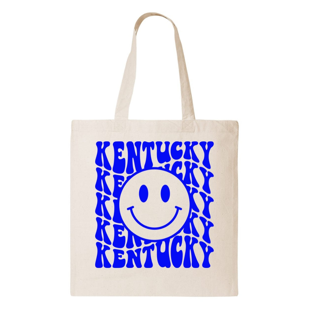 Kentucky Smiley Tote Bag