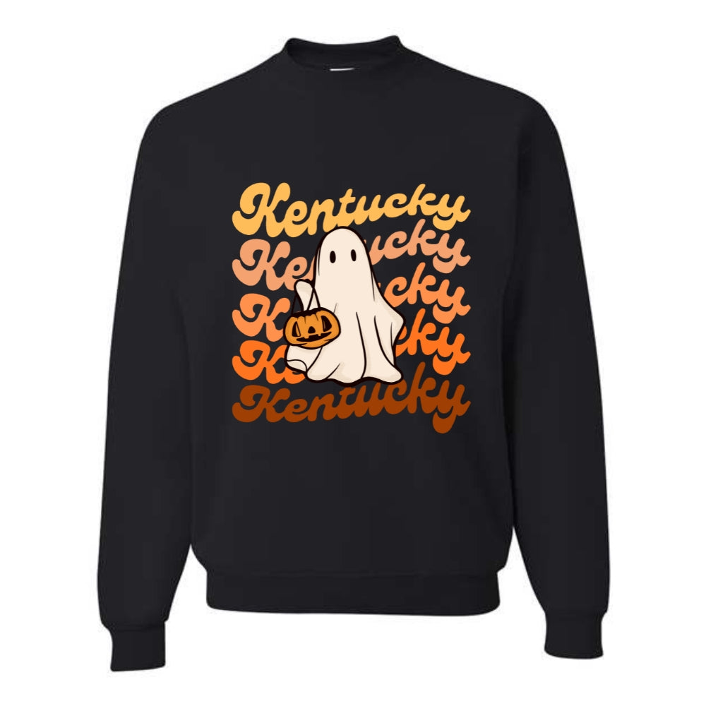 Kentucky Repeat Ghost Crewneck