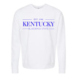 Kentucky Bluegrass State Est. 1792 Crewneck