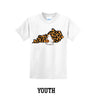 Candy Corn Ghost Kentucky Youth T-Shirt