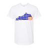 Happy Fall Blue Plaid Kentucky T-Shirt