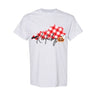 Kentucky State Halloween Red Plaid T-Shirt