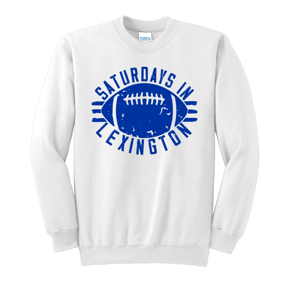 Lex Football Circle Crewneck