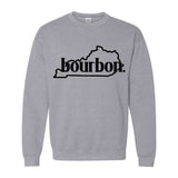 Bourbon State Outline Crewneck