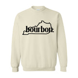 Bourbon State Outline Crewneck