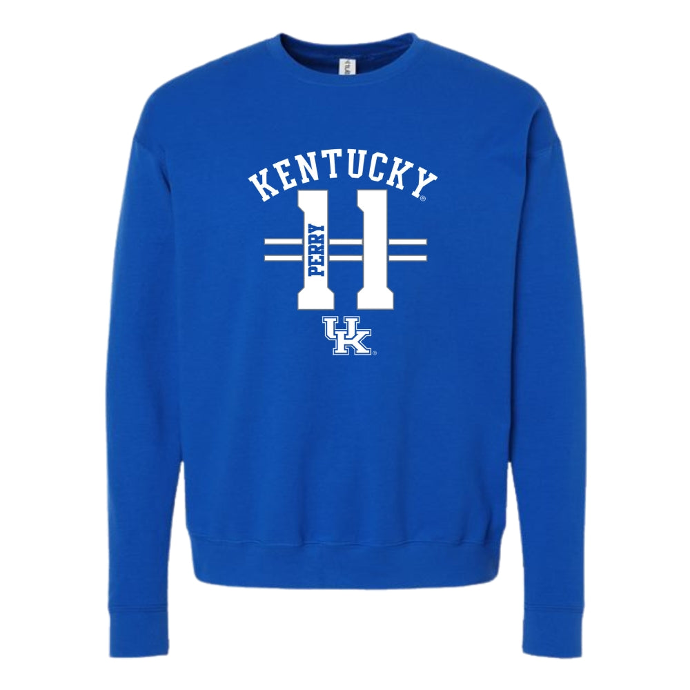 Travis Perry Kentucky 11 Crewneck