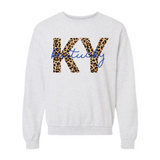 Leopard KY Kentucky Crewneck