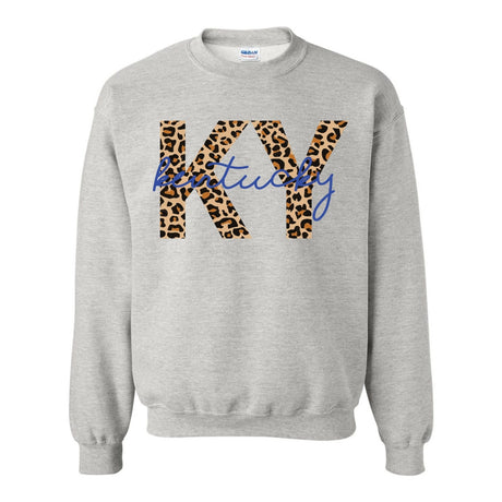 Leopard KY Kentucky Crewneck