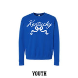 Kentucky Bow Youth Crewneck