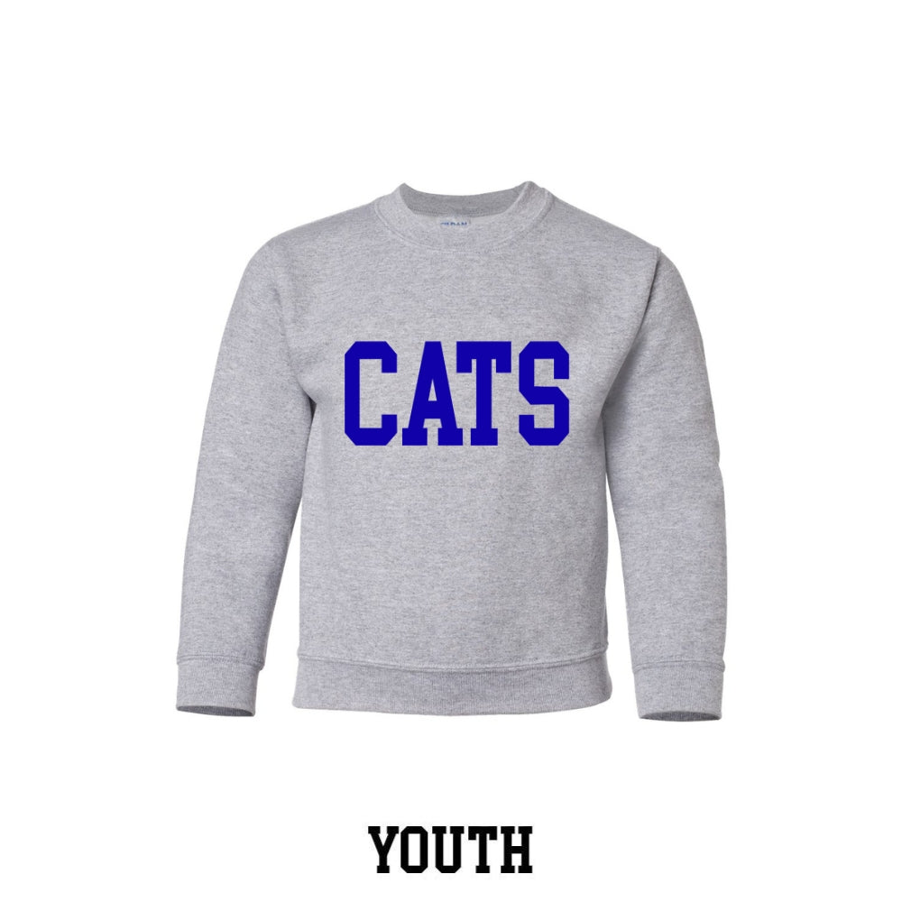 CATS Youth Crewneck