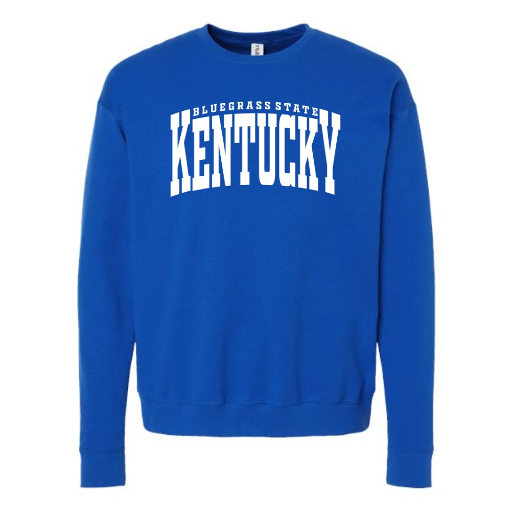 Kentucky Arched Bluegrass State Crewneck