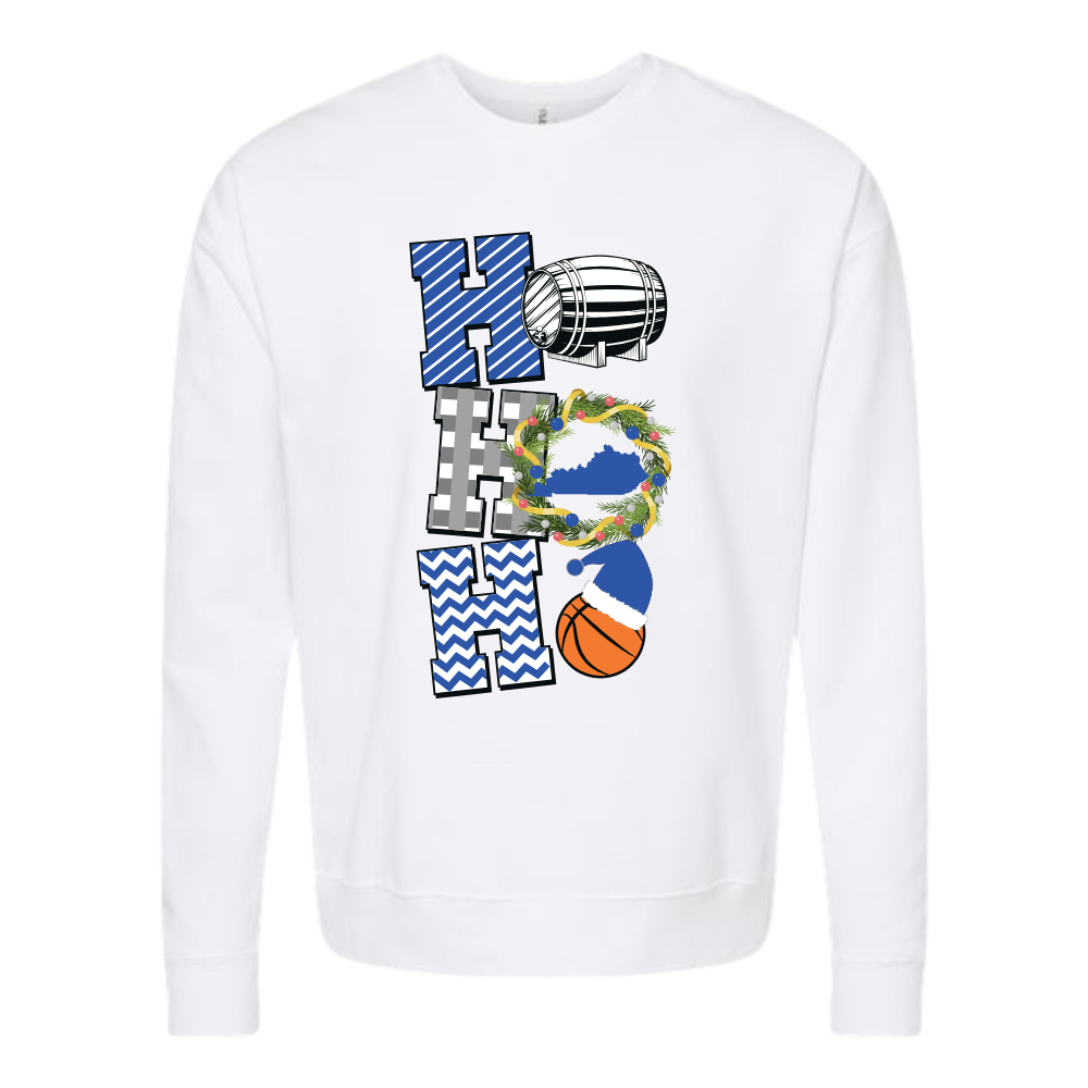 Kentucky Traditions Ho Ho Ho Crewneck