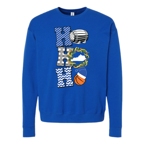 Kentucky Traditions Ho Ho Ho Crewneck