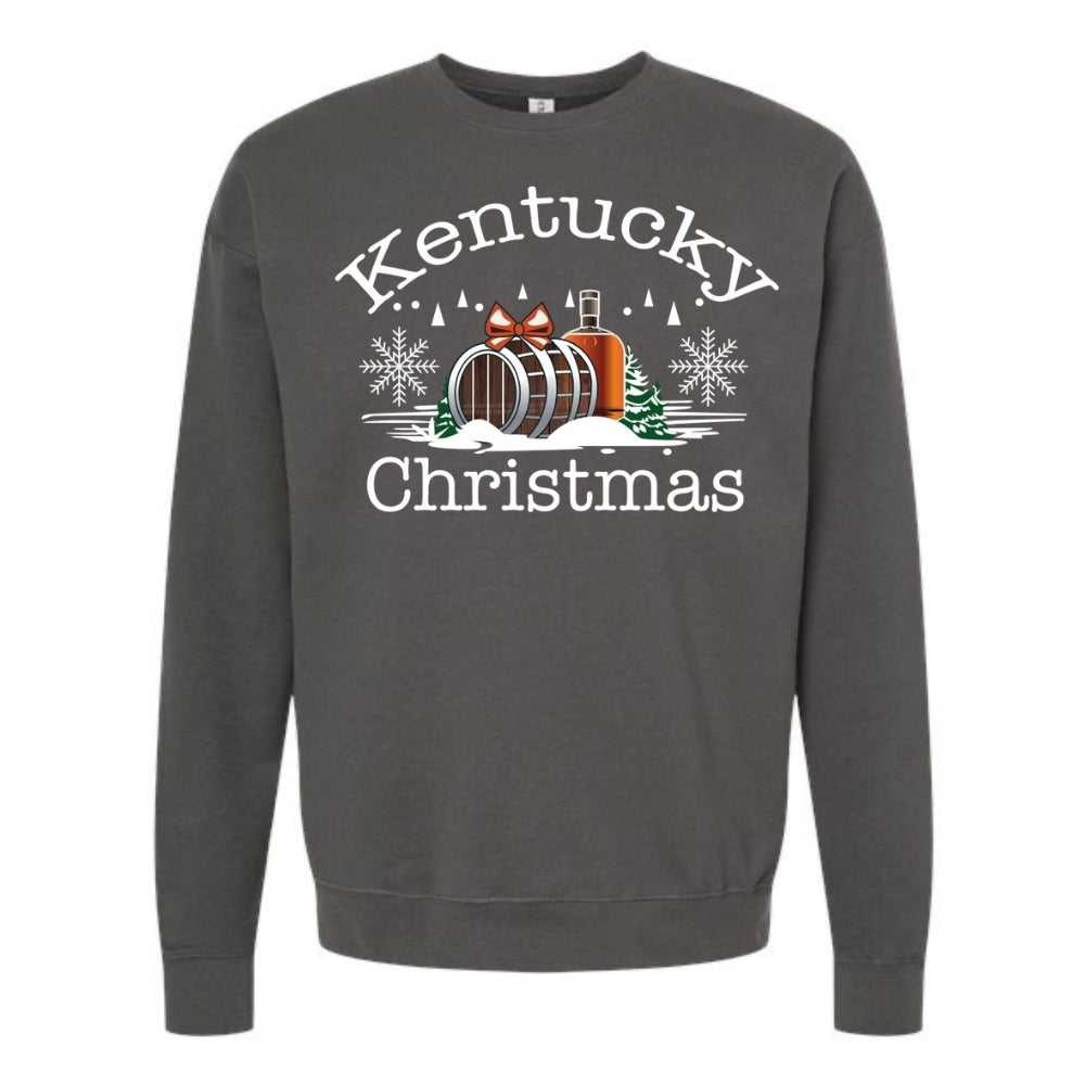 Kentucky Bourbon Christmas Crewneck