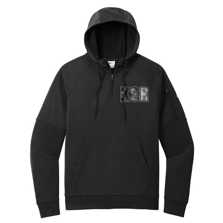 KSR Logo Nike Quarter Zip Hood