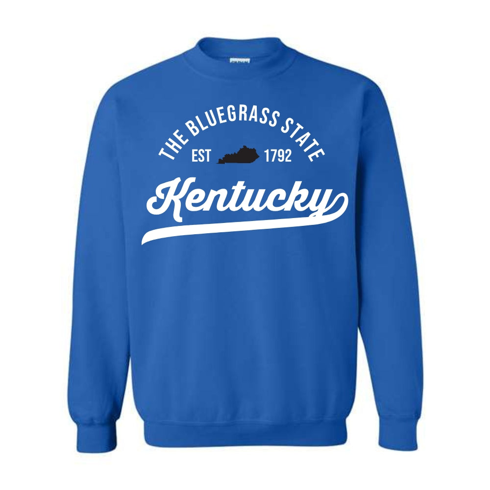 Bluegrass State Kentucky 1792 Crewneck