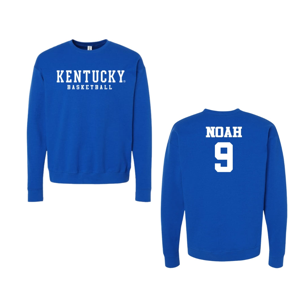 Trent Noah 9 Kentucky Basketball Crewneck