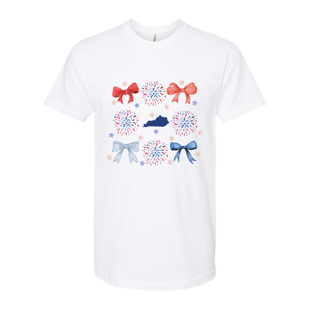 KY Fireworks and Bows T-Shirt