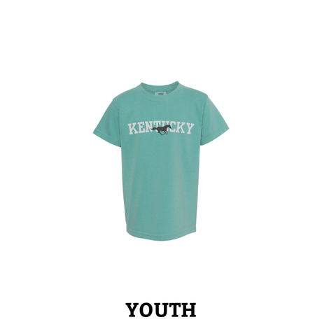 Kentucky Arched Horse Comfort Colors Youth T-Shirt