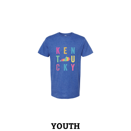 TieDye Kentucky Stack Youth T-Shirt