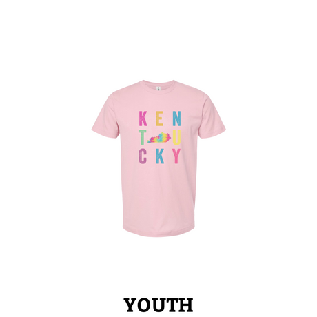 TieDye Kentucky Stack Youth T-Shirt