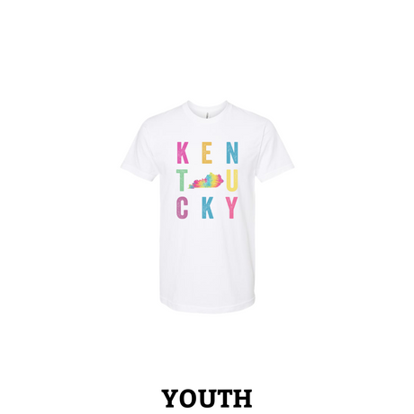 TieDye Kentucky Stack Youth T-Shirt