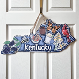 Kentucky State Favorites Door Hanger