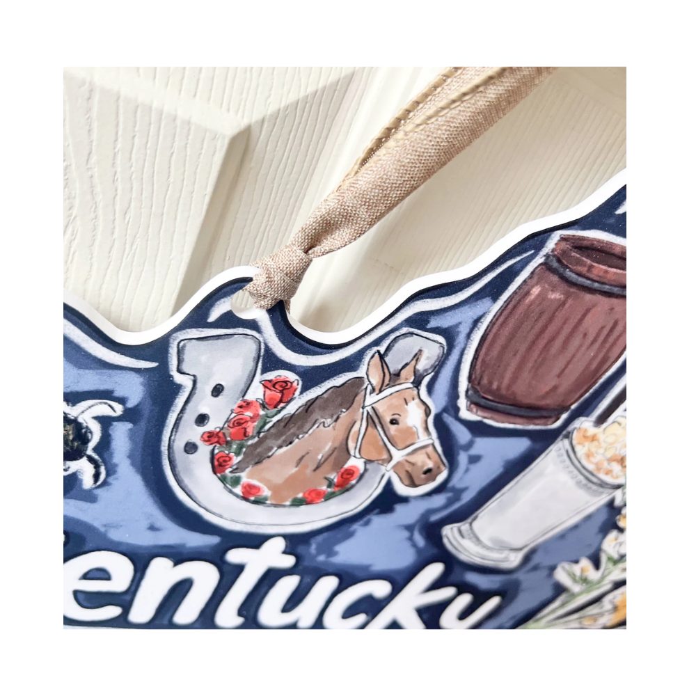 Kentucky State Favorites Door Hanger