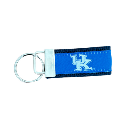 UK Interlock Ribbon Keychain
