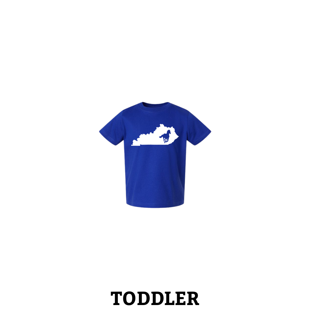 KY Horse Inside State Toddler T-Shirt