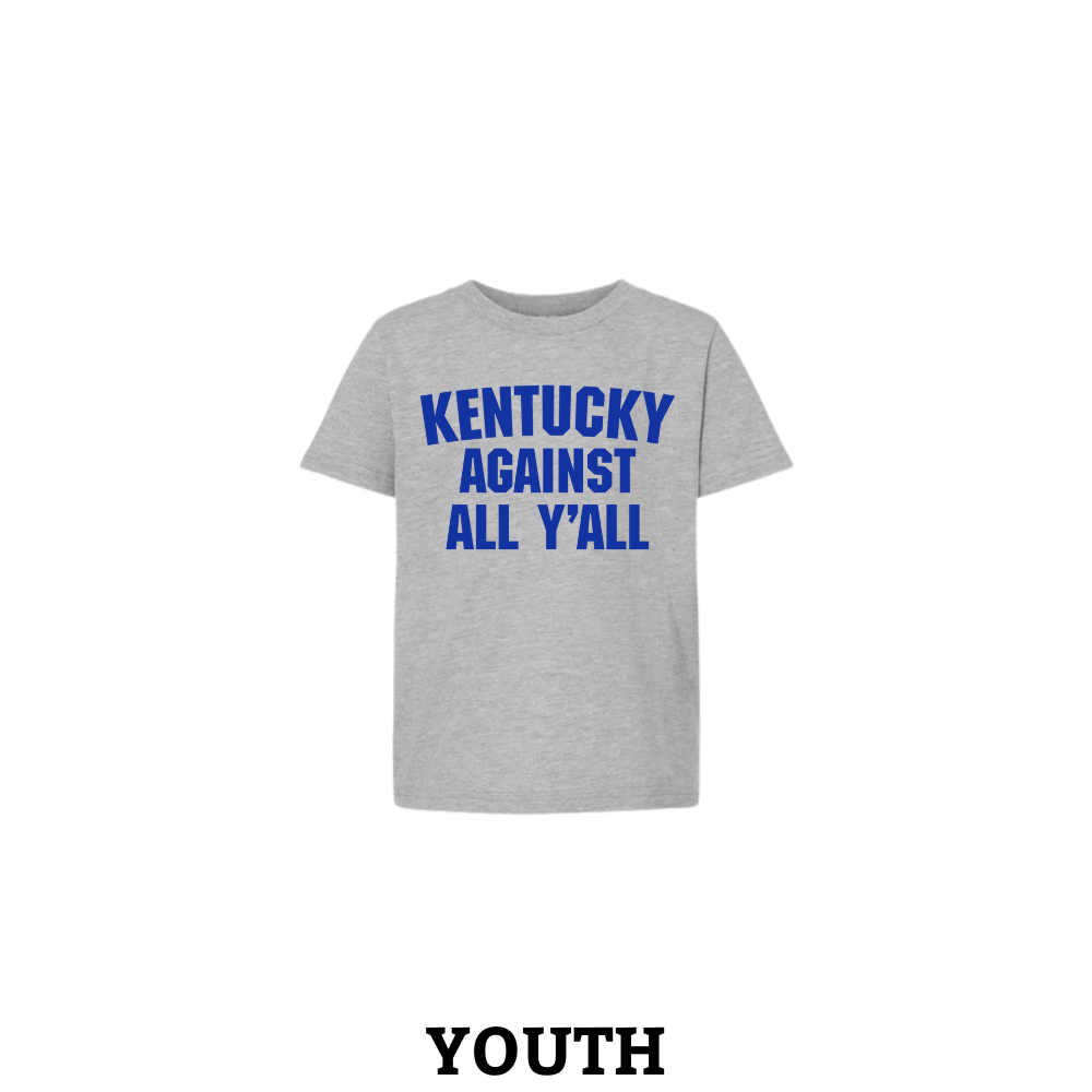 Kentucky Against All Y'all Youth T-Shirt