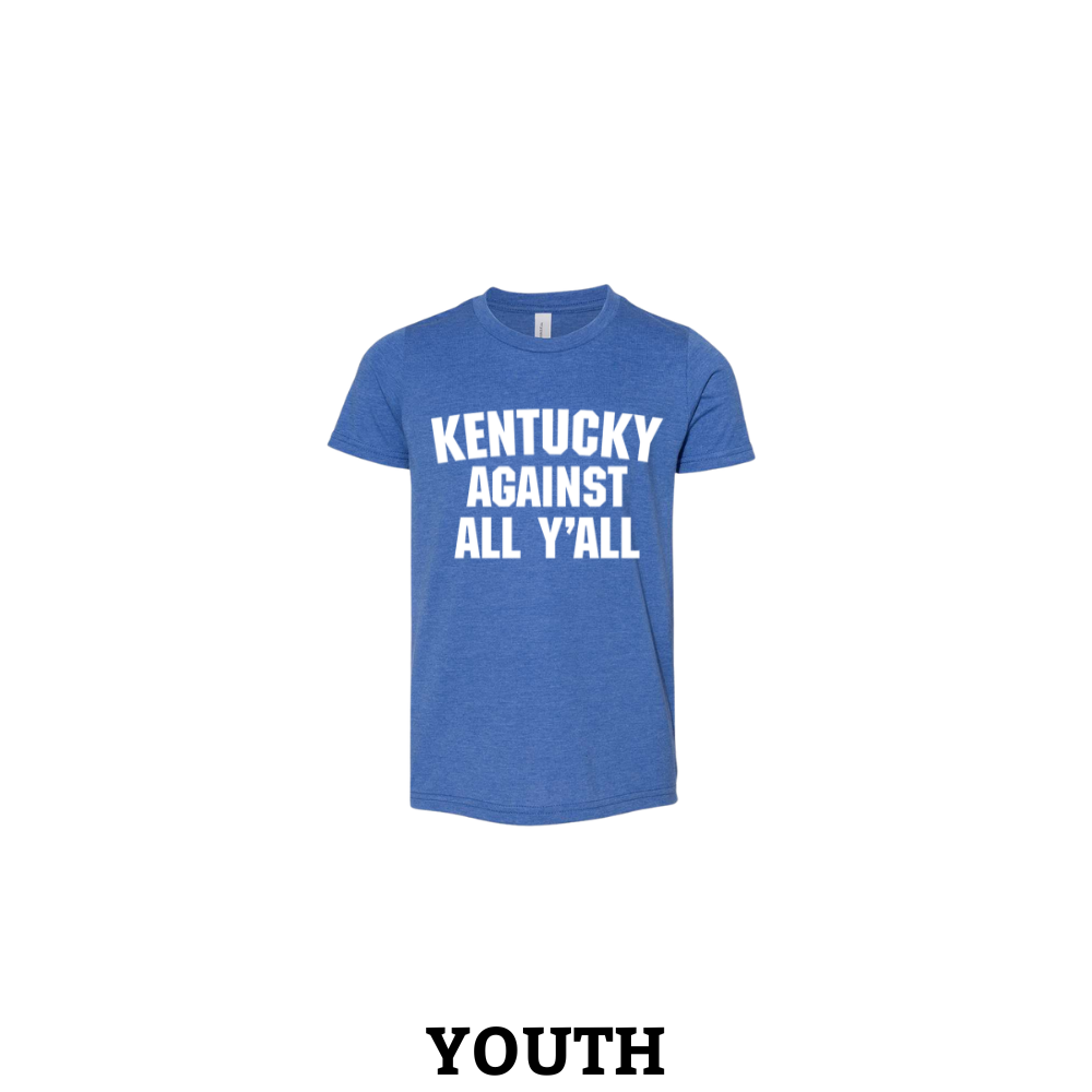 Kentucky Against All Y'all Youth T-Shirt